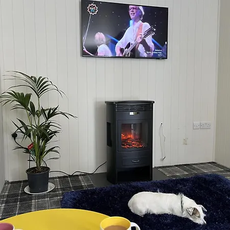 Pine Boutique With Hot Tub For Couples & Dog Holiday home *