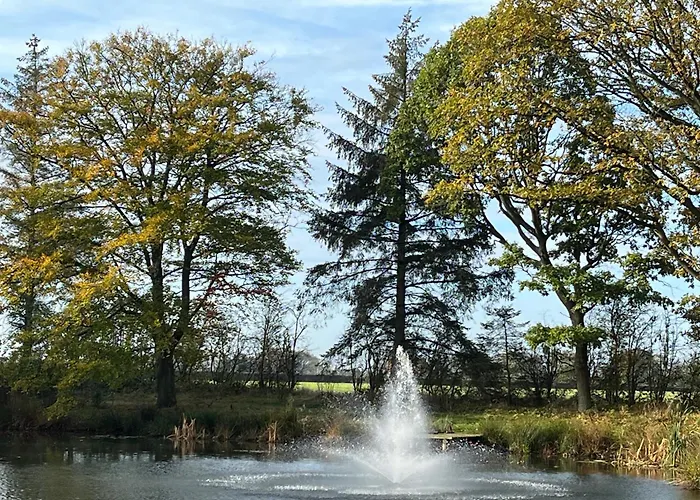 Pine Boutique With Hot Tub For Couples & Dog Сasa de vacaciones York